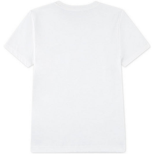 T-shirt Ragazzi Unisex Jordan - Jdb Mj Jd Air Stretch Ss Crew - Bianco
