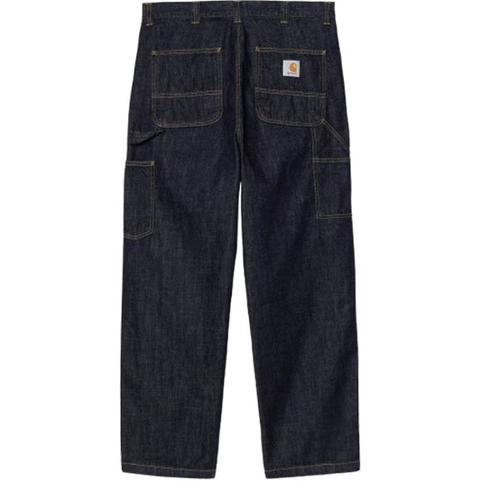 Carhartt Wip Men's Pants - Og Single Knee Pant - Blue