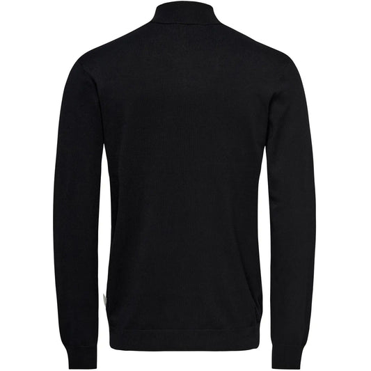 Maglie a manica lunga Uomo Only & Sons - Onswyler Life Reg 14 Half Zip Knit Noos - Nero