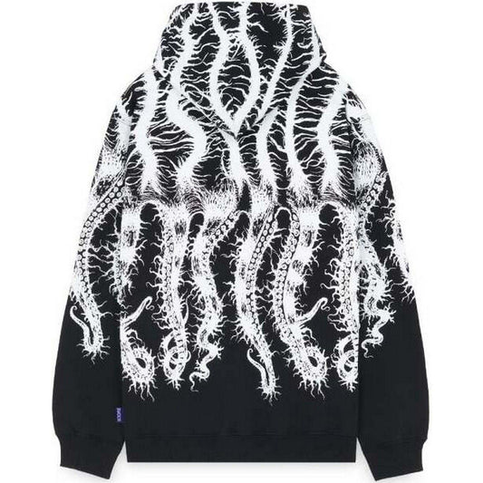 Octopus Men's Hoodies - Octopus Roots Hoodie - Black