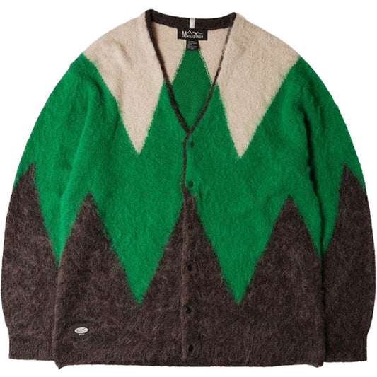 Manastash Men's Cardigan - Aberdeen Kurtigan Zg - Green