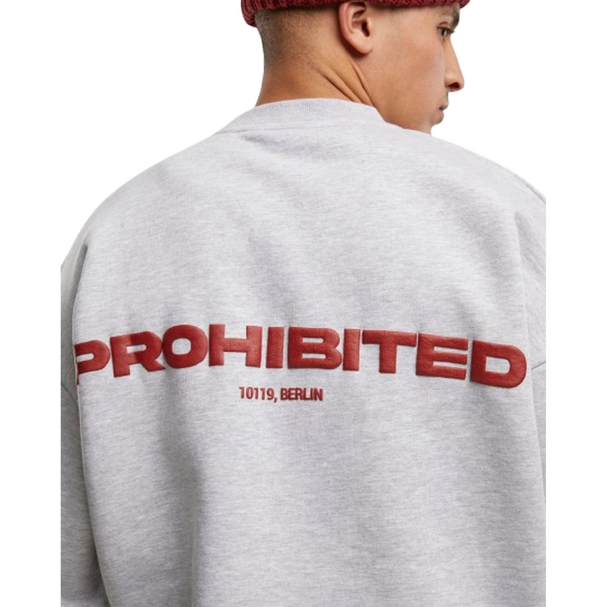 Felpe senza cappuccio Uomo Prohibited - 10119 Crew Neck - Grigio