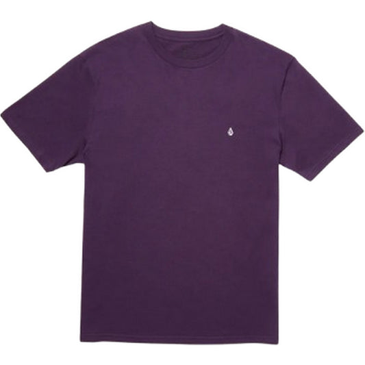 T-shirt Uomo Volcom - Stone Blanks Bsc Sst - Viola