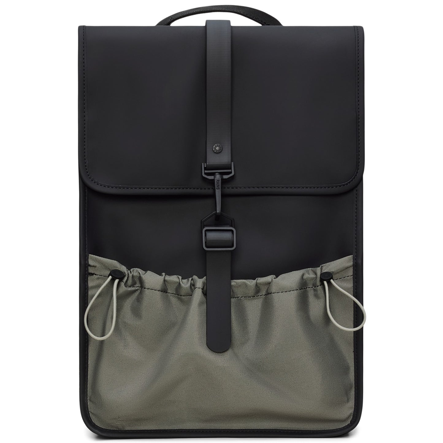 Borse a spalla Unisex Rains - Mix Backpack Mini - Nero