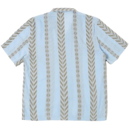Camisas informales para hombre Universal Works - Camisa de carretera - Azul claro