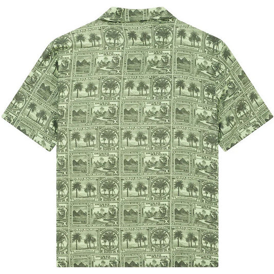 Camicie casual Uomo Deus Ex Machina - Mail-Man Shirt - Verde