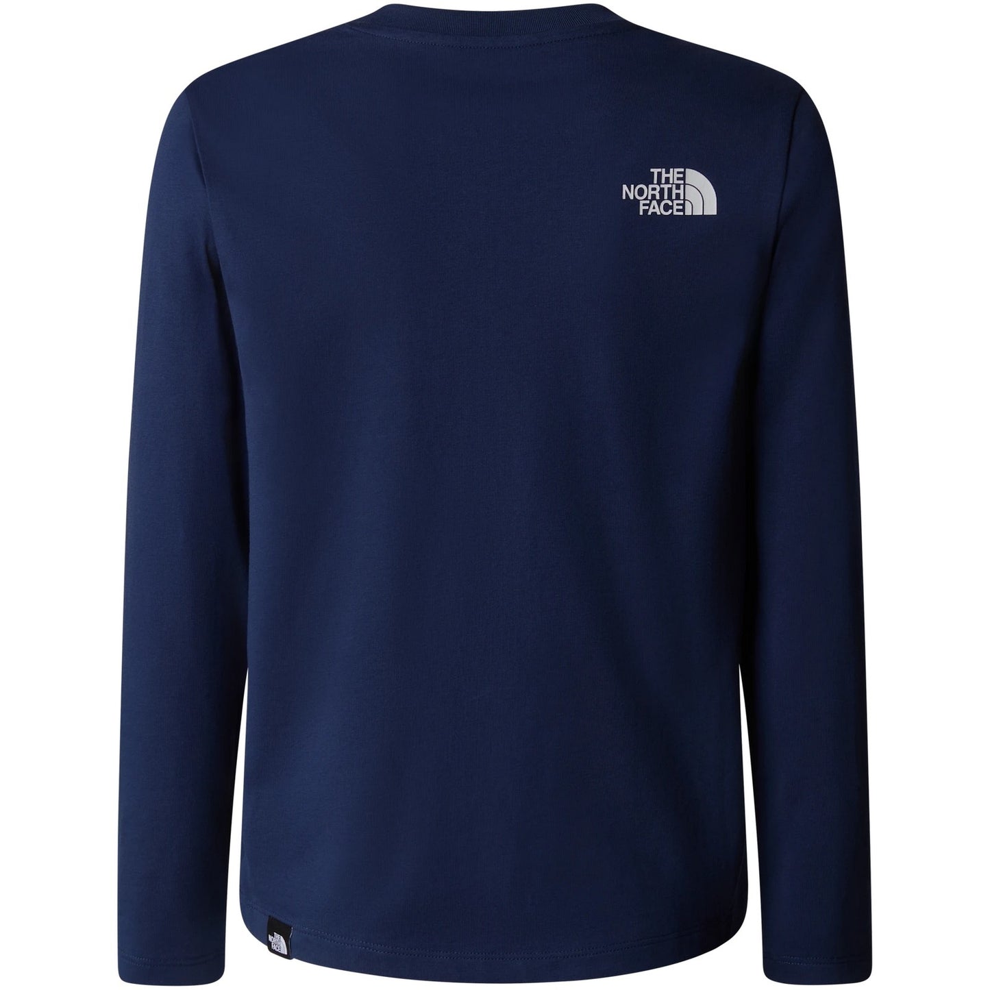 The North Face Boys Long Sleeve Shirts - Teen Easy Ls Tee - Blue