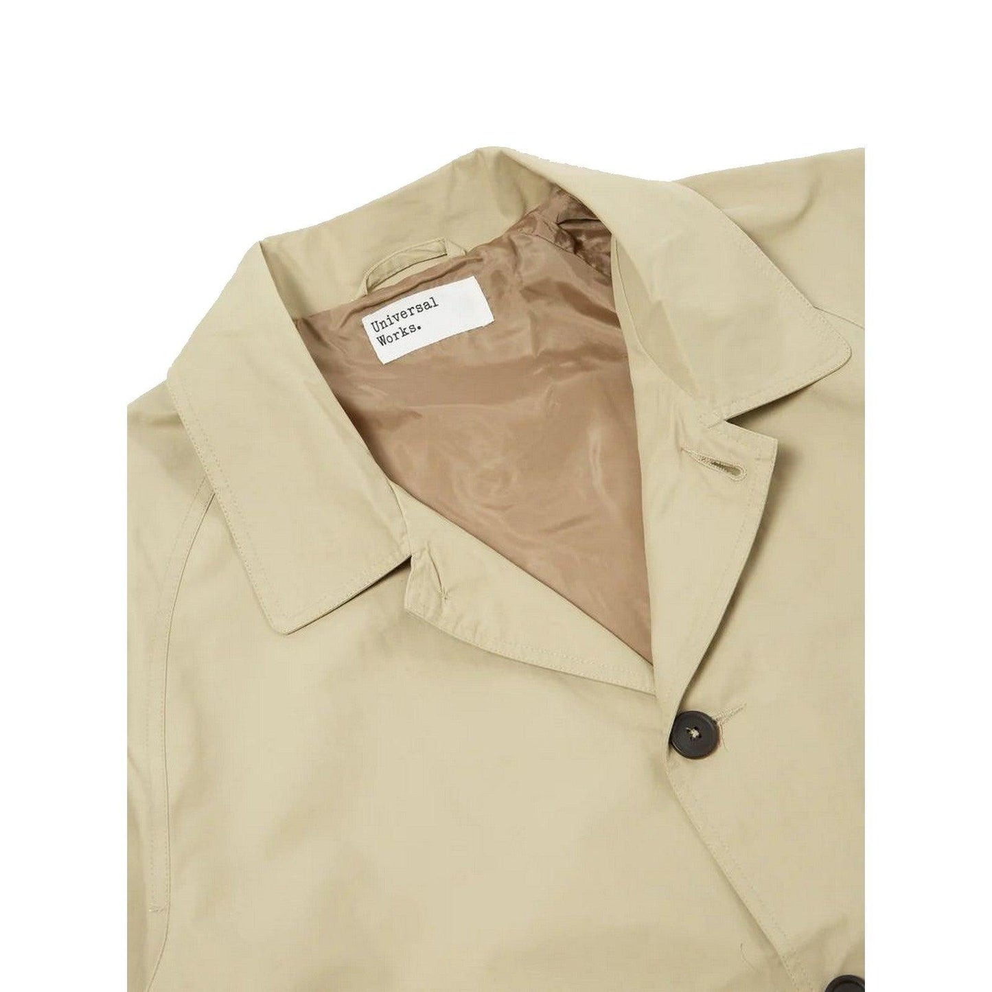 Universal Works Men's Coats - Raincoat Ii - Beige