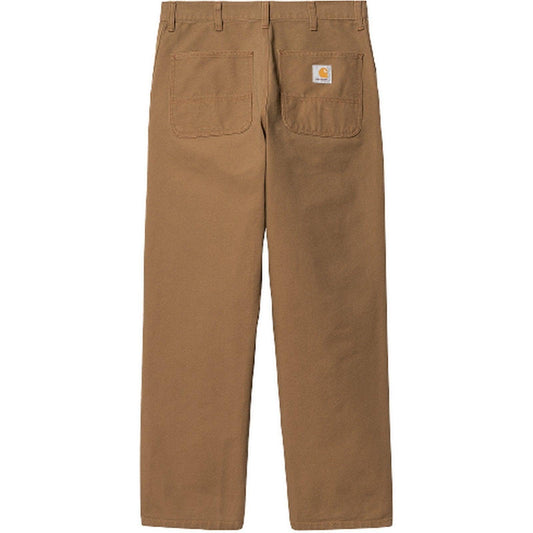 Pantalon Carhartt Wip pour hommes - Pantalon simple - Marron