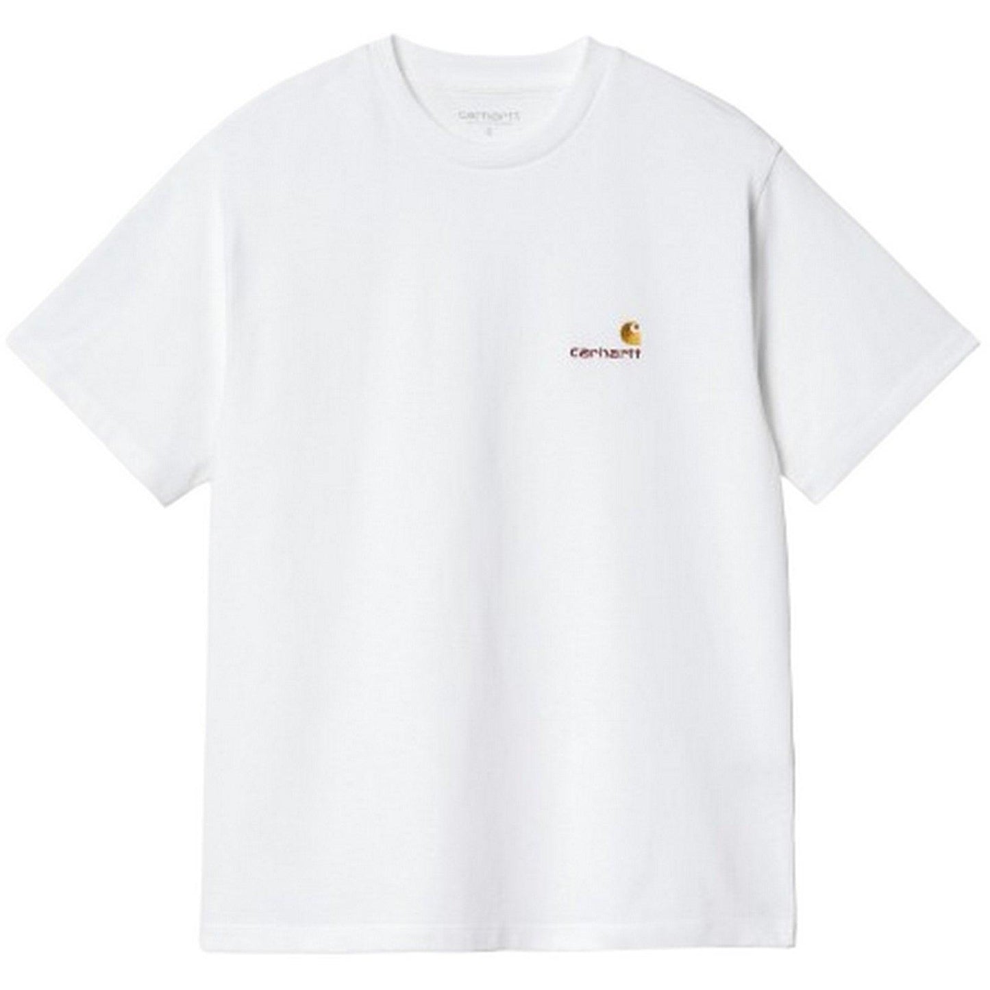 T-shirt Donna Carhartt Wip - W' S/S American Script T-Shirt - Bianco