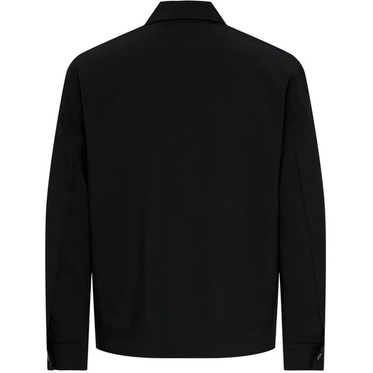 Camicie casual Uomo Only & Sons - Onswill Reg 0292 Zip Overshirt Frml Noos - Nero
