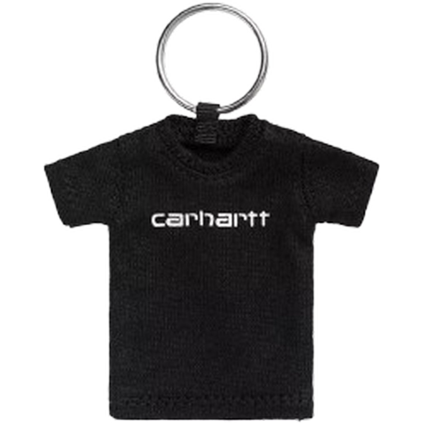 Uomo Unisex Carhartt Wip - Mini Script T-Shirt Keychain - Nero