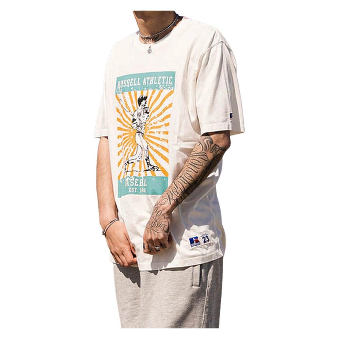 T-shirt Uomo Russell Athletic - Ted T-Shirt - n.d.