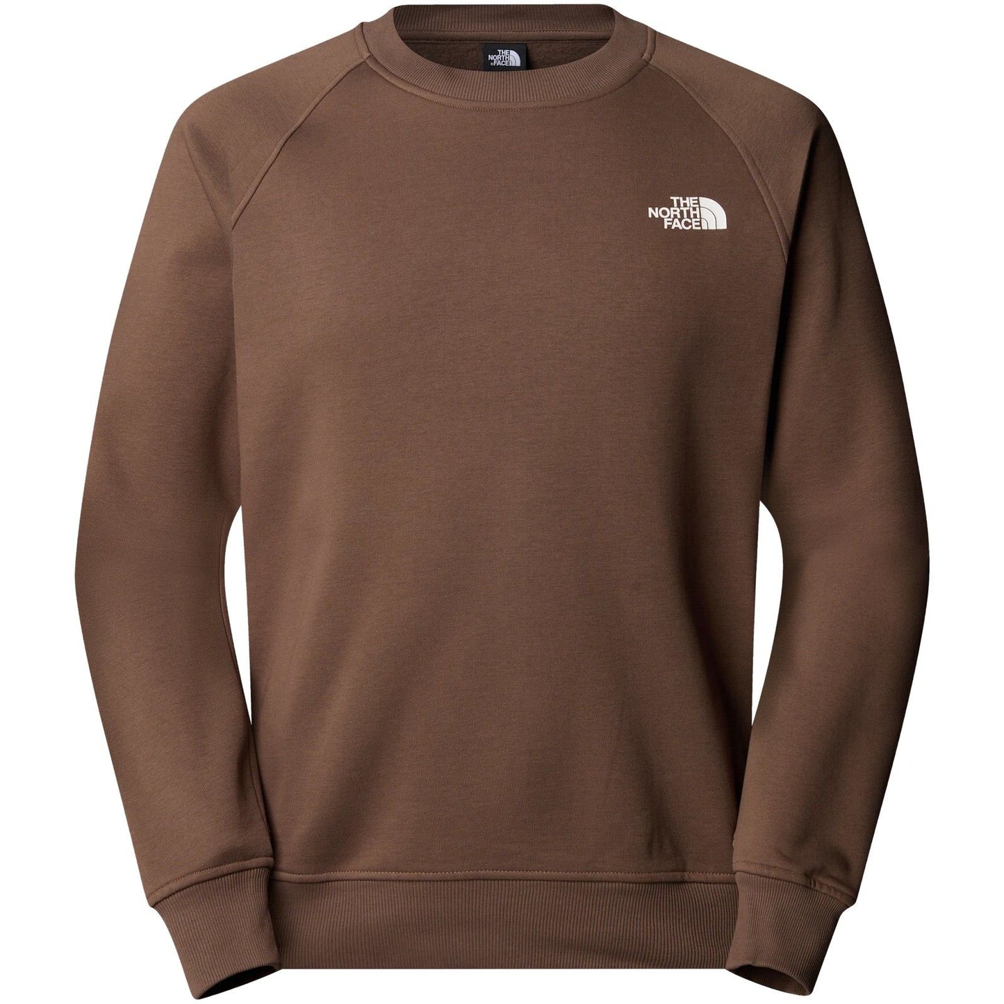 Męskie bluzy z kapturem The North Face – M Raglan Box Nse Crew – Brązowe
