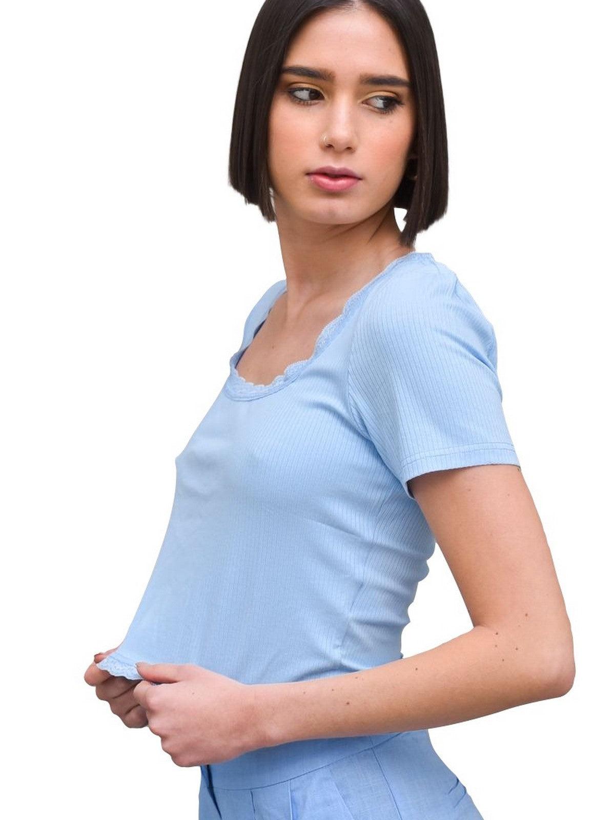 Canotte e top Donna Glamorous - Ladies Top - Blu