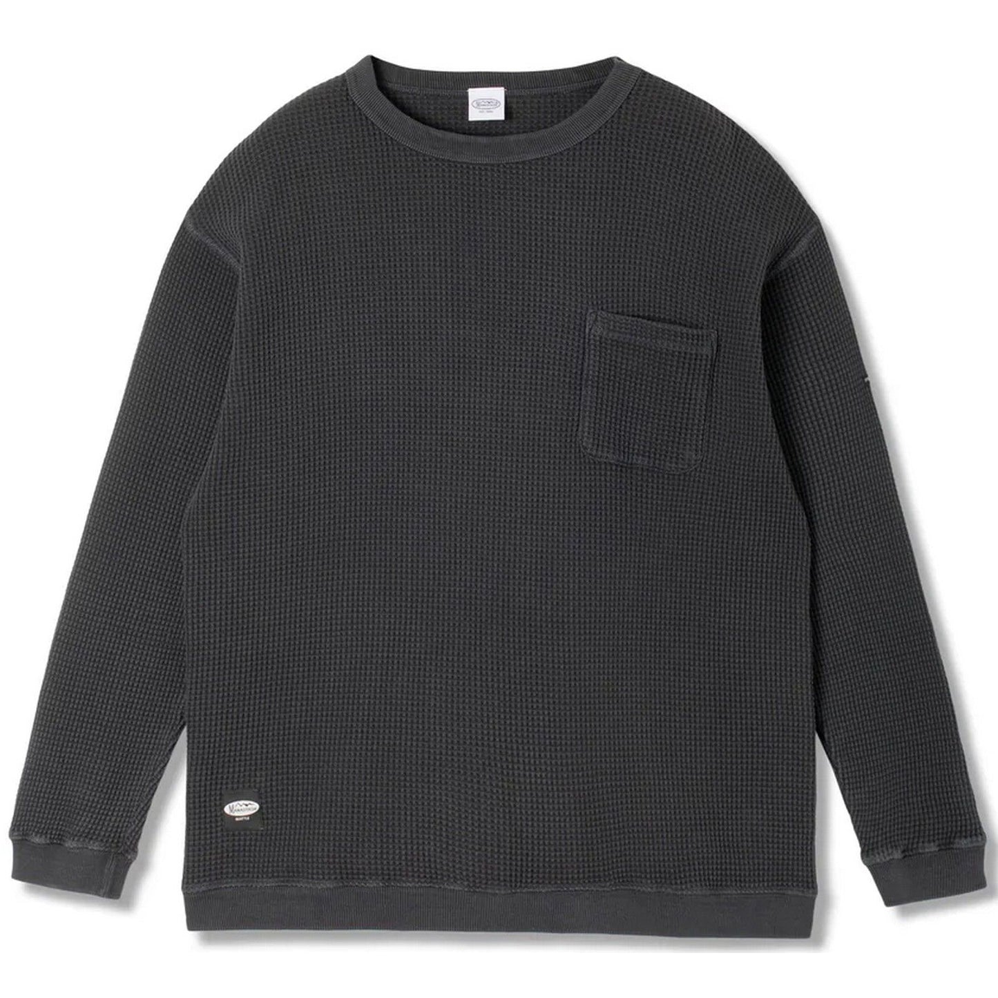 Camisas de manga larga para hombre Manastash - Sunngle Snug Thermal - Negro