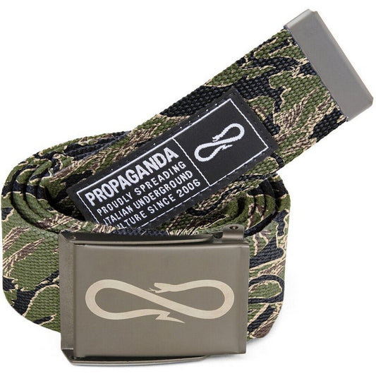 Propaganda Herrengürtel – Tiger-Logo-Gürtel – Mehrfarbig