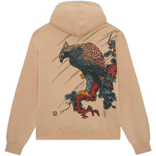 Dolly Noire Men's Hoodies - Masuta Mashi Hoodie - Beige