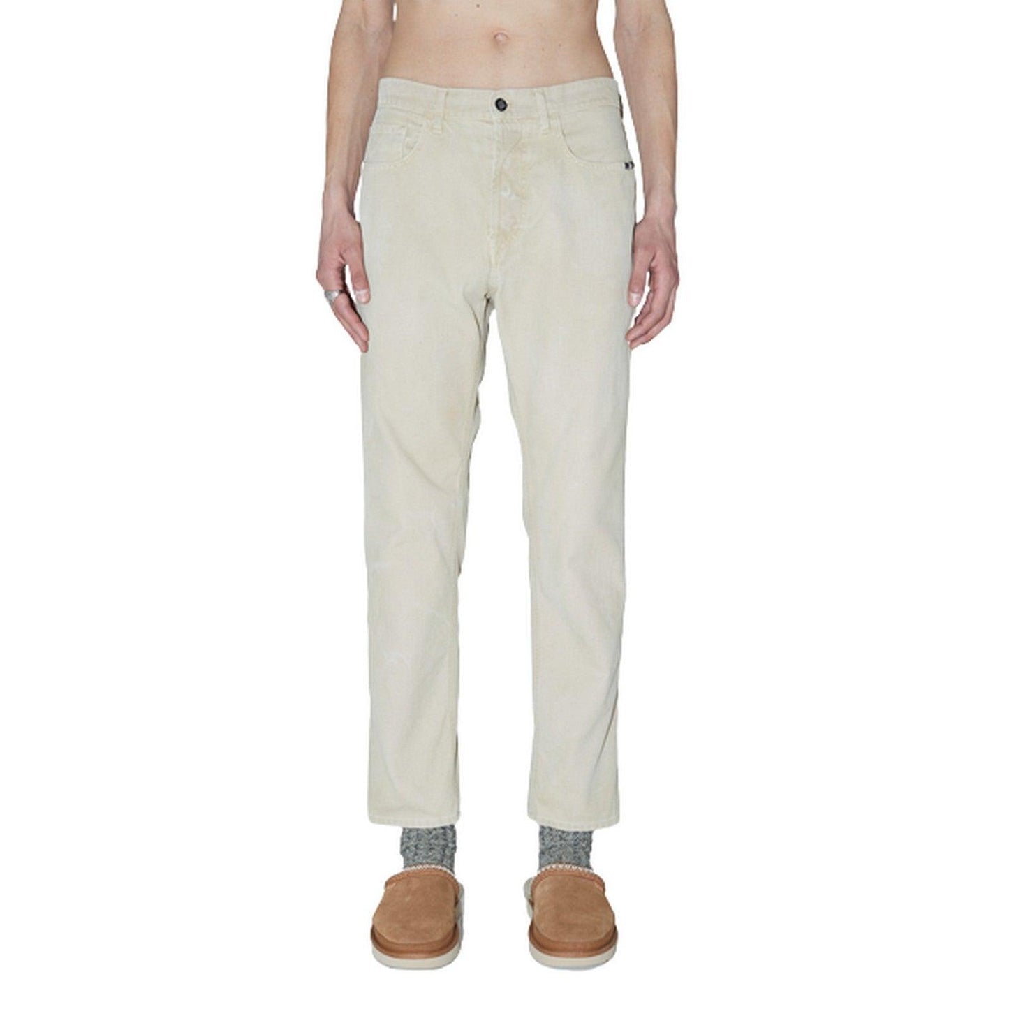 Amish Jeans pour hommes - Jeremiah Straight - Beige