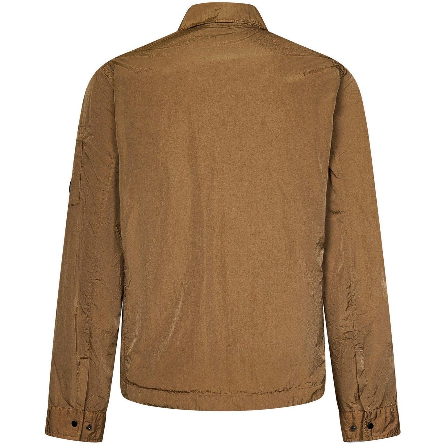 Camicie casual Uomo C.P. Company - Chrome-R Overshirt - Marrone