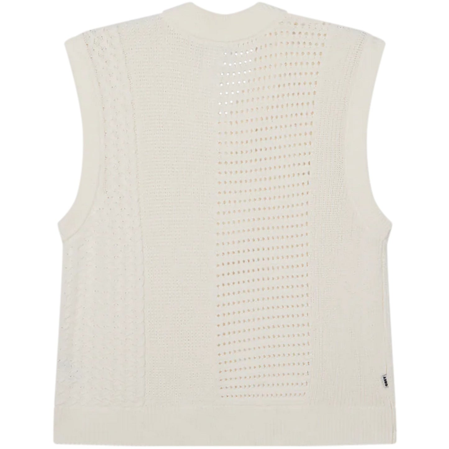 Gilet Uomo Obey - Garret Sweater Vest - Bianco