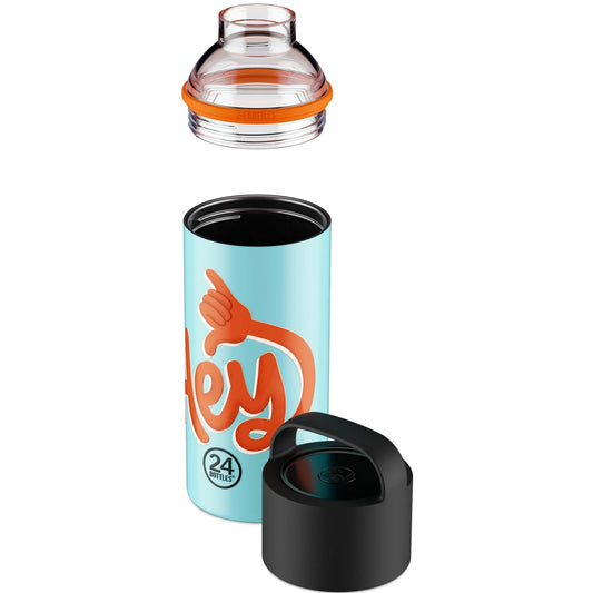 Thermoskanne für Getränke Unisex 24 Flaschen - Spin Bottle 730 Hey! - Celeste