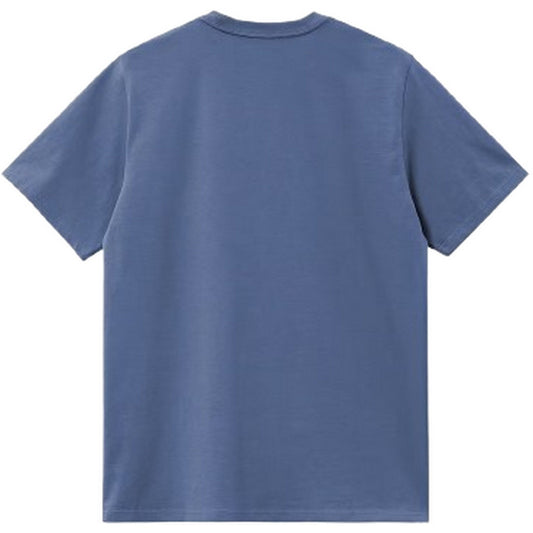 Carhartt Wip Herren T-Shirt – S/S Pocket T-Shirt – Blau