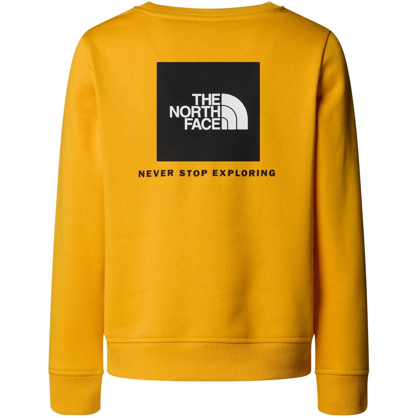 Sweats sans capuche Garçons Unisexe The North Face - Teen Box Nse Regular Crew - Jaune