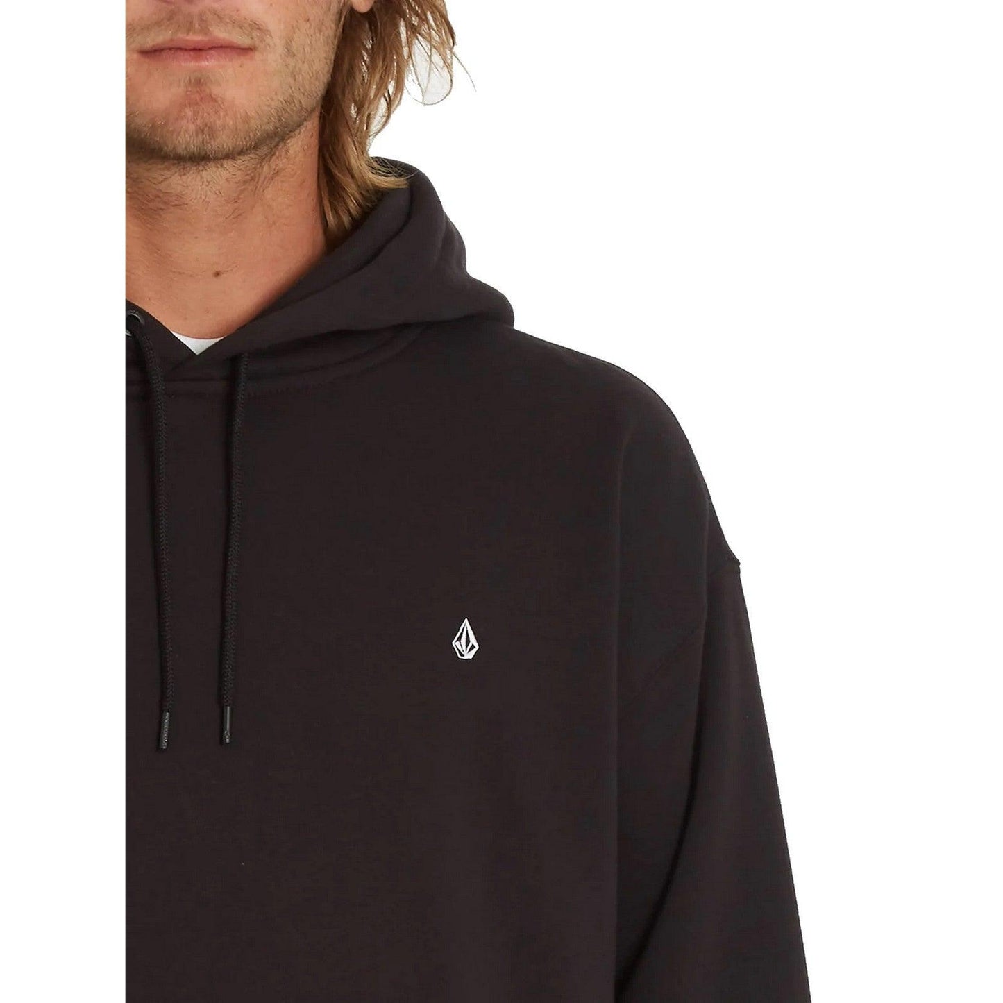 Volcom Men's Hoodies - Single Stone Po - Black