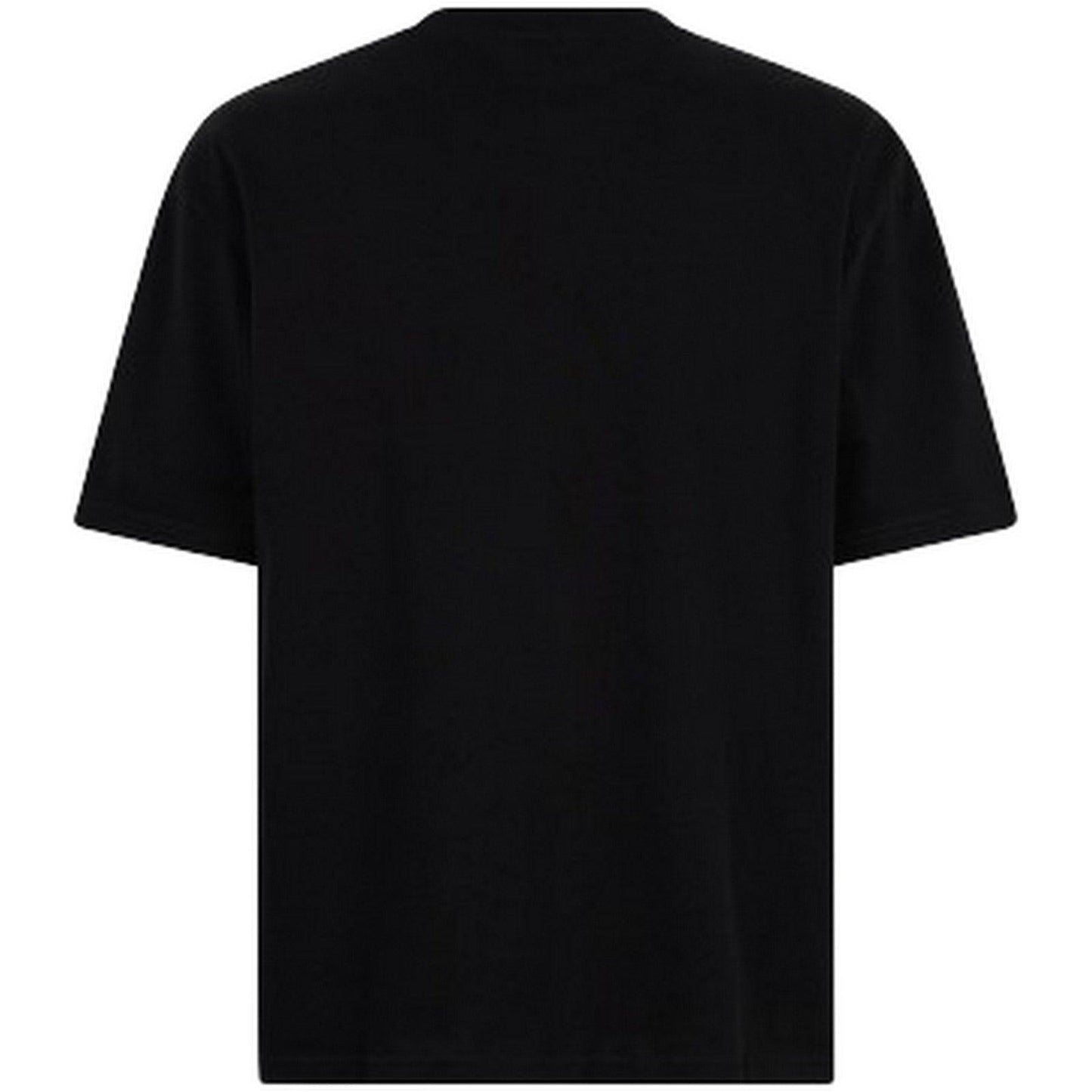 T-shirt Uomo Phobia - Black T-Shirt With Grey Embroidery Lightning - Nero