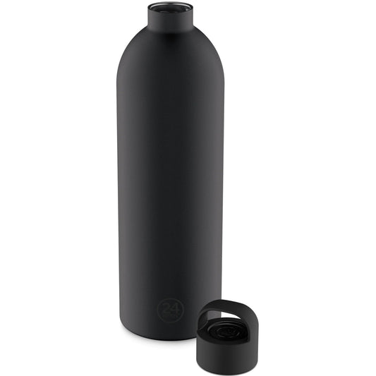 Thermoskanne für Getränke, Unisex, 24 Flaschen – Klimaflasche 1,5 l – Schwarz
