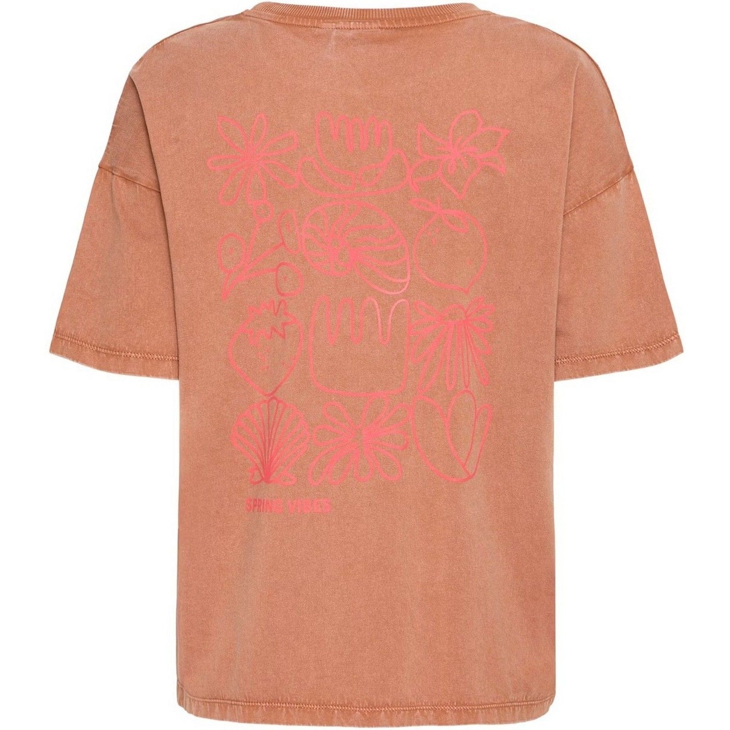 T-shirt Donna Ichi - Ihnabino Ss3 - Marrone
