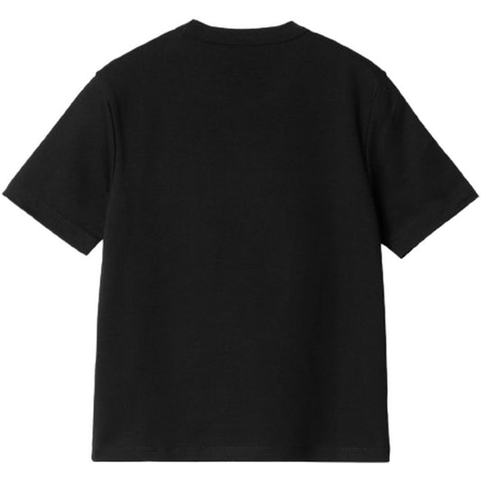 T-shirt Donna Carhartt Wip - W' S/S Luca T-Shirt - Nero
