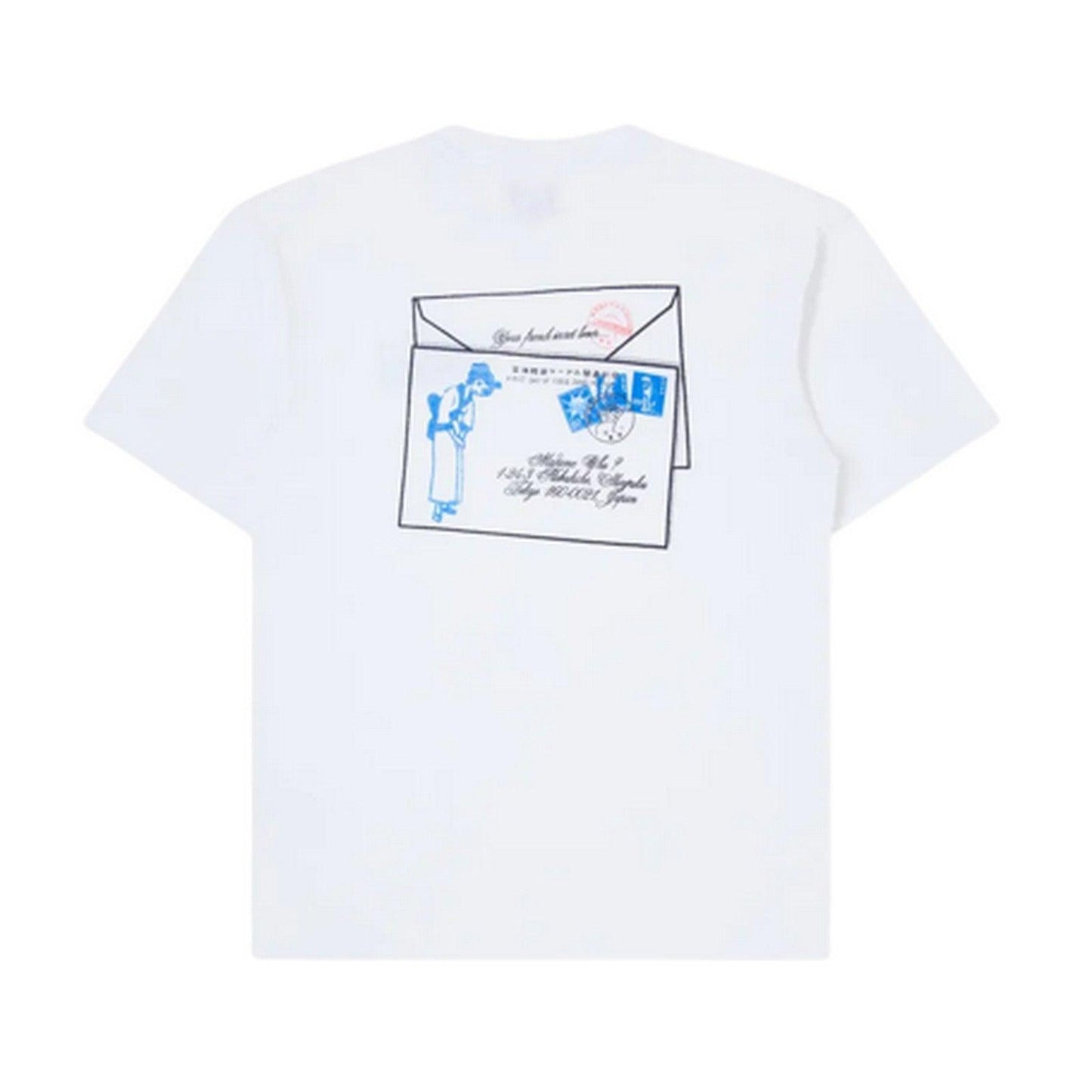 T-shirt Uomo Edwin - Postal Ts - Bianco