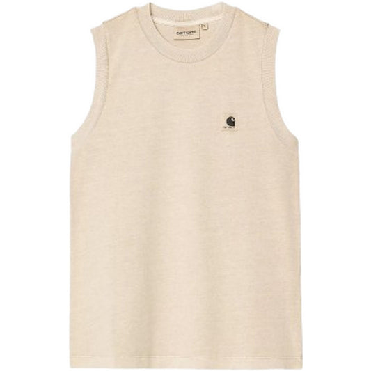 Canotte e top Donna Carhartt Wip - W' Nelson A-Shirt - Bianco