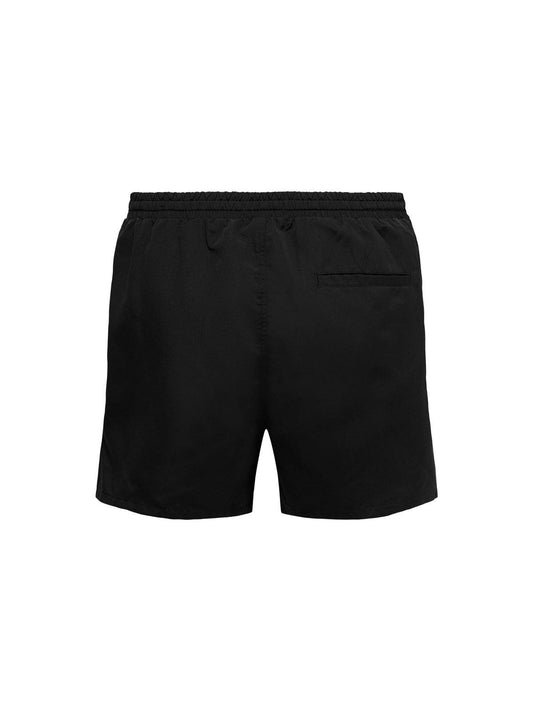 Only & Sons Herren-Shorts und Badeshorts – Onsted Swim Gw 1832 – Schwarz