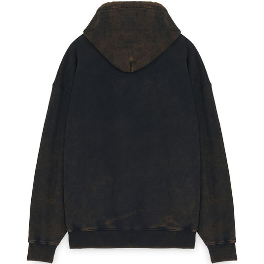 Felpe con cappuccio Uomo Iuter - Label Marble Hoodie - Nero