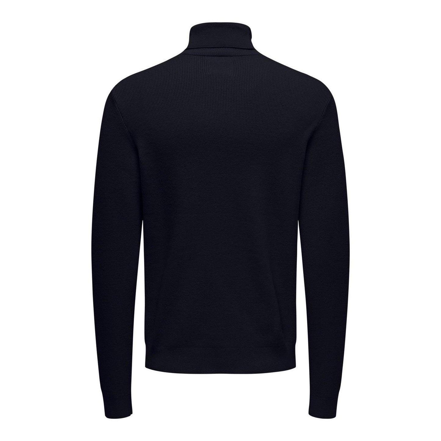 Maglioni Uomo Only & Sons - Onsphil Reg 12 Struc Roll Neck Knit Noos - Blu
