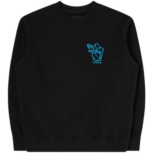 Bluzy męskie Edwin – bluza Hope Provider – czarna