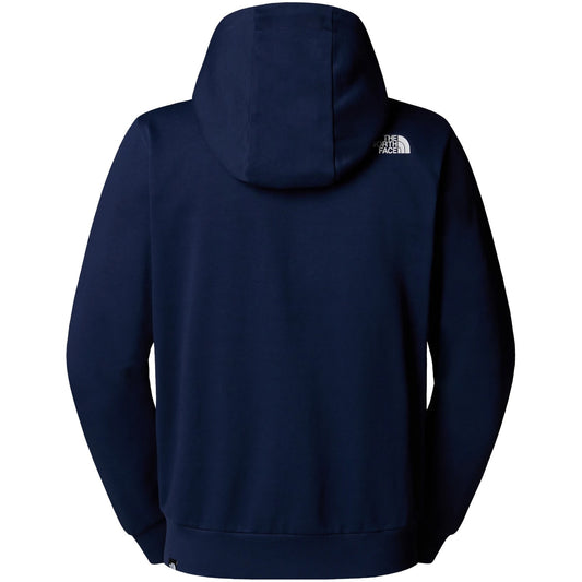 The North Face Sweats à capuche pour hommes - M Simple Dome Full Zip Hoodie - Bleu