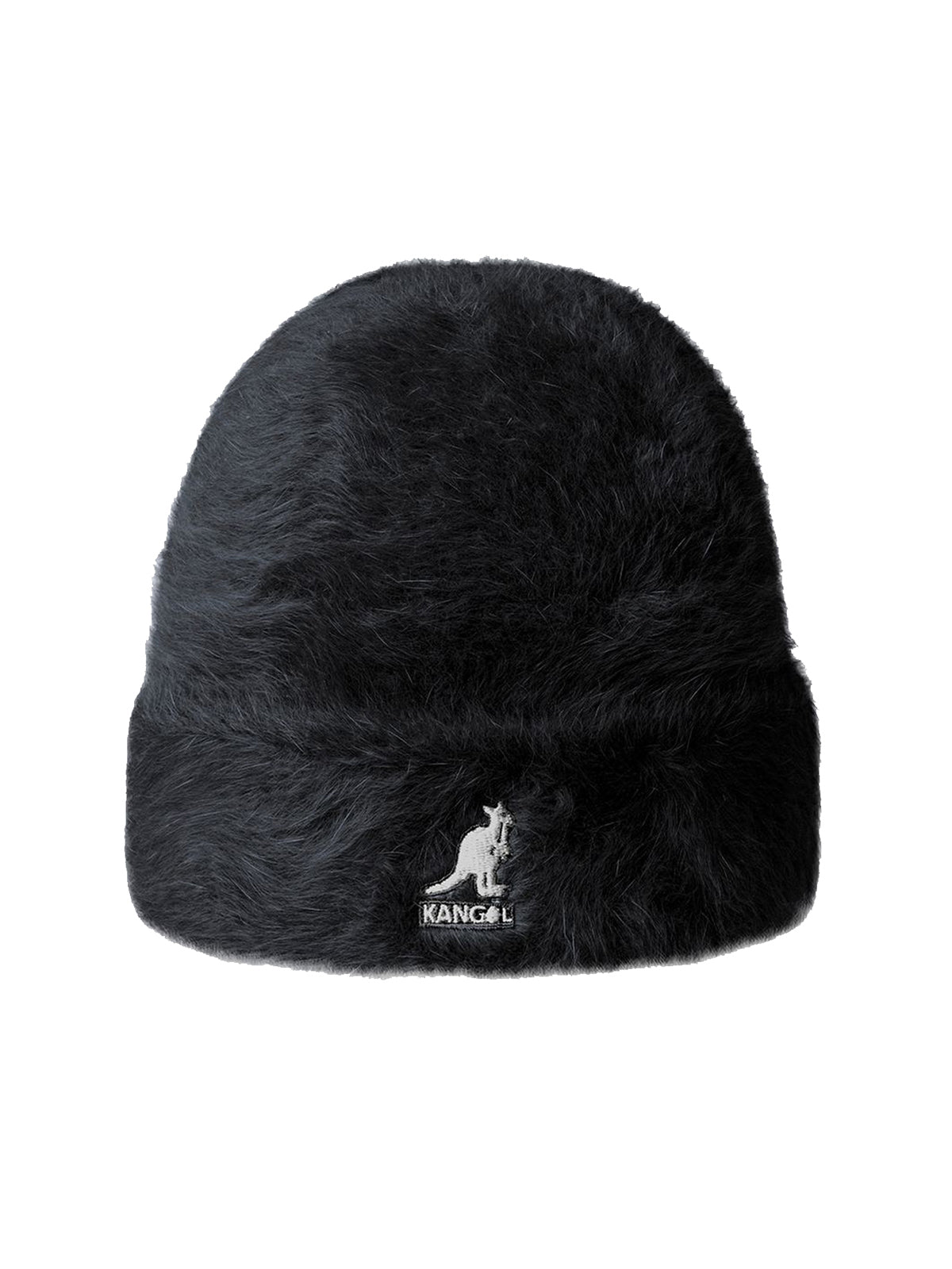 Kangol Unisex Strickmützen – Furgora Cuff Beanie – Schwarz