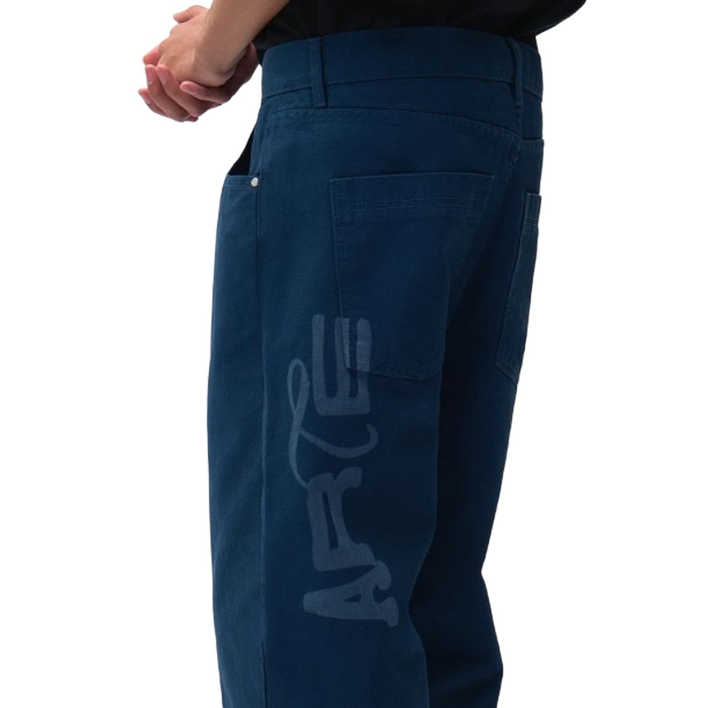 Pantaloni Uomo Arte Antwerp - Stencil Uniform Denim Pants - Blu