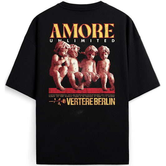 T-shirt Uomo Vertere Berlin - Amore Unltd. T-Shirt - Nero