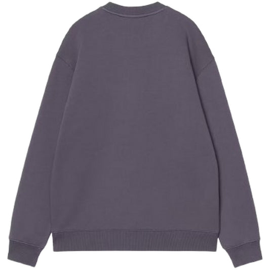 Felpe senza cappuccio Donna Carhartt Wip - W' Carhartt Sweat - Viola