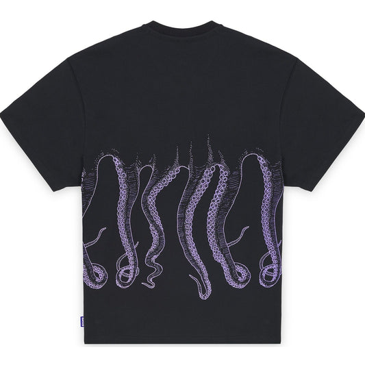 T-shirt Homme Octopus - Tee-shirt Octopus Outline - Noir