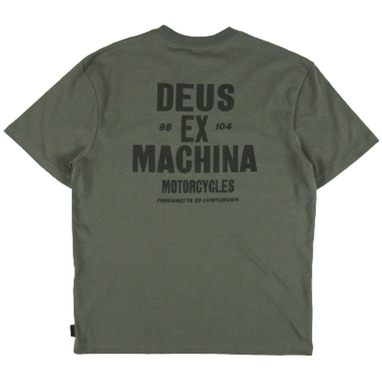 Deus Ex Machina Herren-T-Shirt – Accuracy Tee – Grün