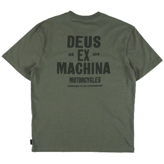 T-shirt Homme Deus Ex Machina - Accuracy Tee - Vert