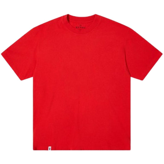 Camiseta Hombre Edwin - Camisetas Básicas Oversize - Rojo
