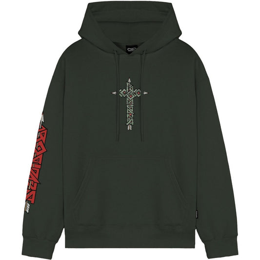 Sudaderas con capucha Propaganda para hombre - Sudadera Sebastian - Verde