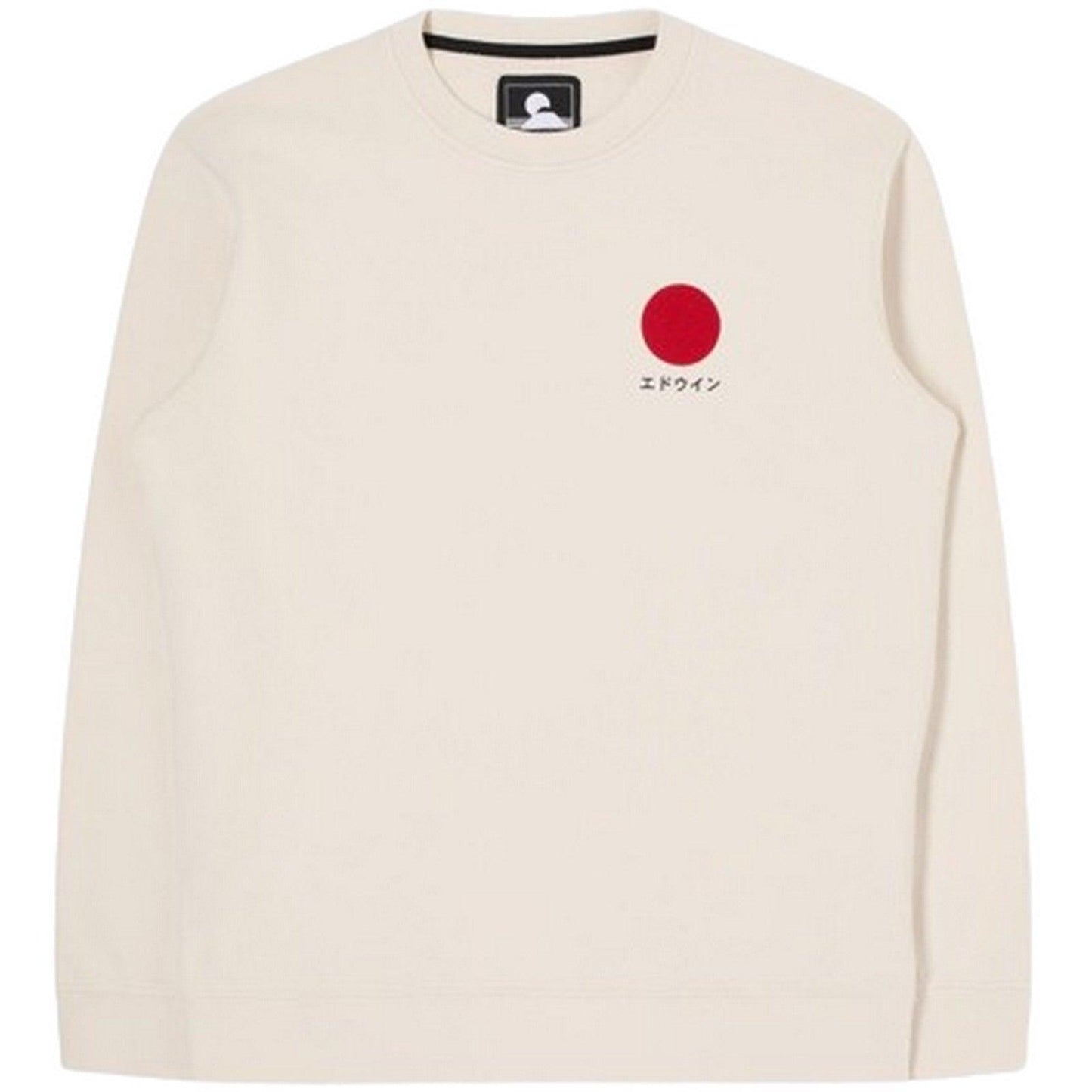 Felpe senza cappuccio Uomo Edwin - Japanese Sun Sweat - Bianco